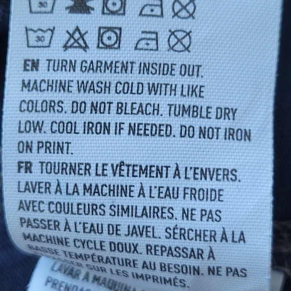 AEO | Tie-Dye Halter Tank Top NWOT grey & blue X-Small - Picture 11 of 12